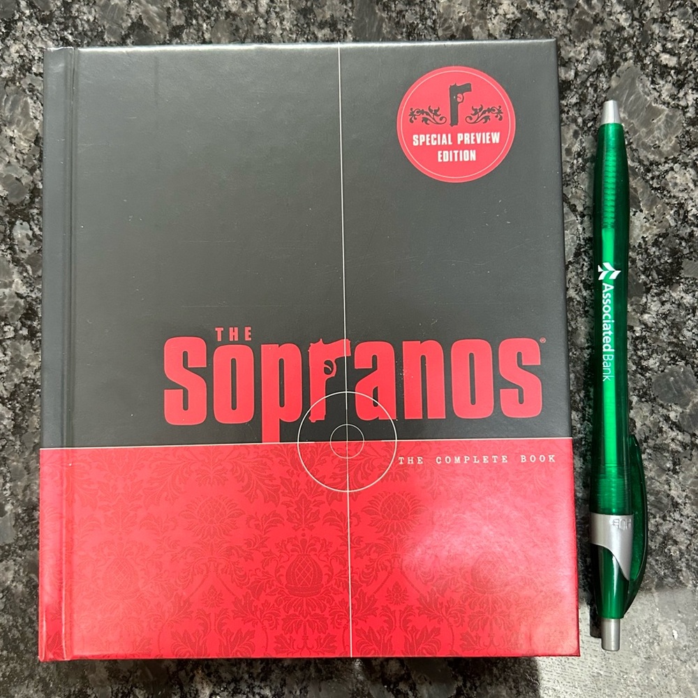 The Sopranos The Complete Book hardcover book